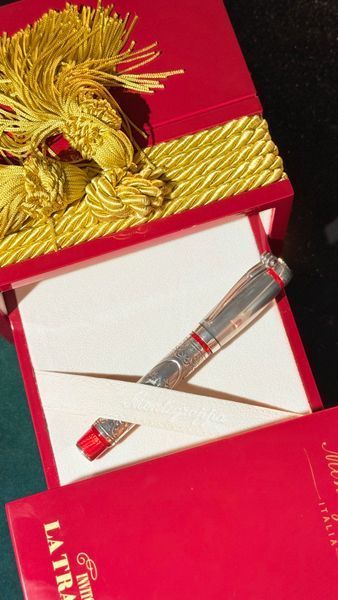 Ручка Montegrappa Latraviata срібло (Р18) Р18 фото