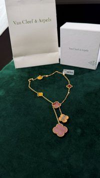 Кольє із жовтого золота в стилі Van Cleef &Arpels v5 фото