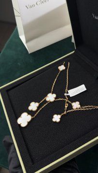 Кольє із жовтого золота в стилі Van Cleef &Arpels v6 фото